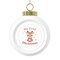Christmas Ball Ornament – My First Christmas Keepsake - Bells / Round / 2.5" × 3"